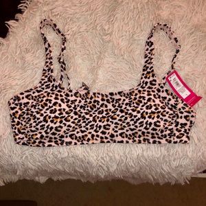 Target Leopard Bikini Top